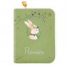PROTEGE CARNET DE SANTE LAPIN CASQUETTE