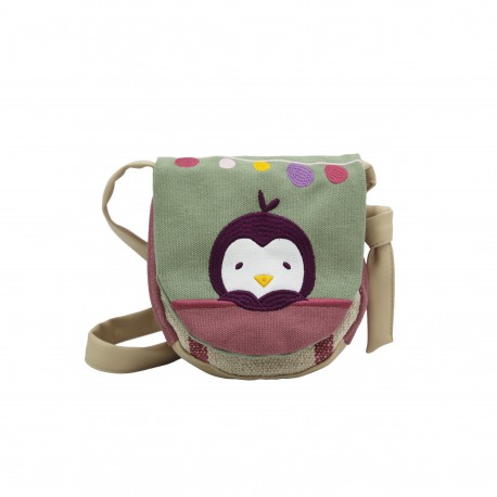 BESACE COPAIN D'ABORD PINGOUIN