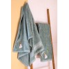 SERVIETTE 70 X 140 - PINGOUIN VERT