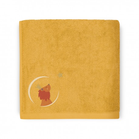 SERVIETTE 70 X 140 - LION SAFRAN